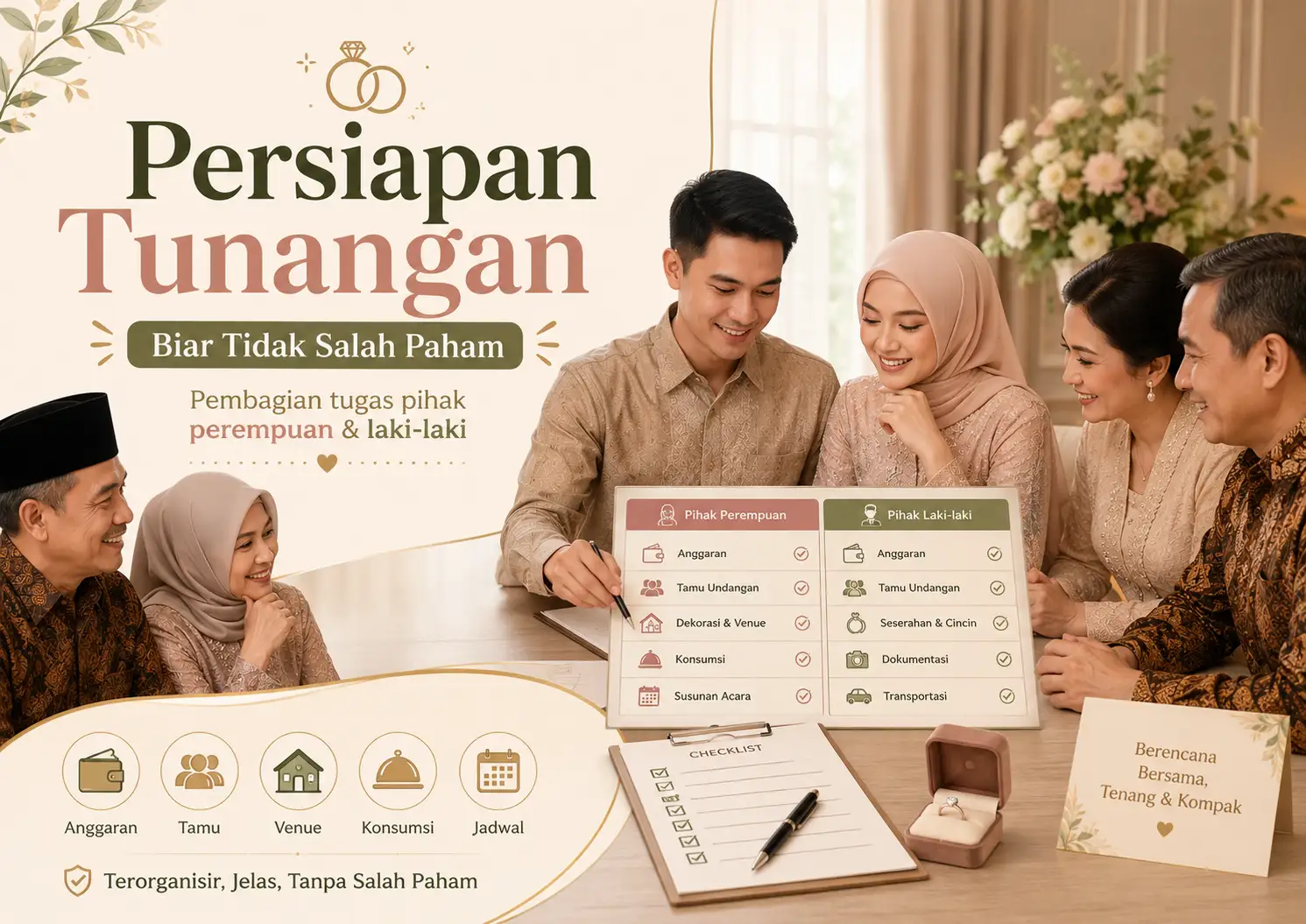 persiapan tunangan apa saja