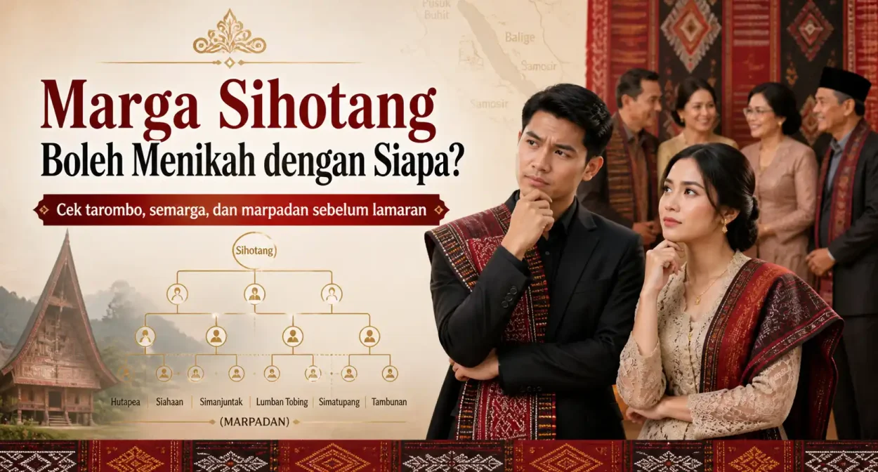 marga sihotang tidak boleh menikah dengan marga apa saja