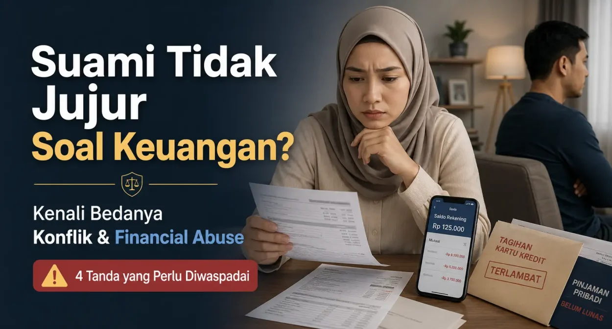 suami tidak jujur soal keuangan