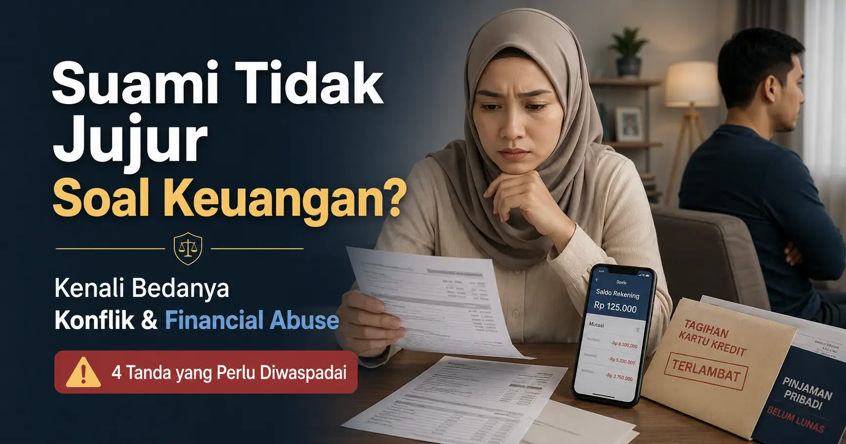 suami tidak jujur soal keuangan